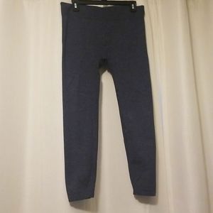 Motherhood maternity stretchy fleece lined leggings size small